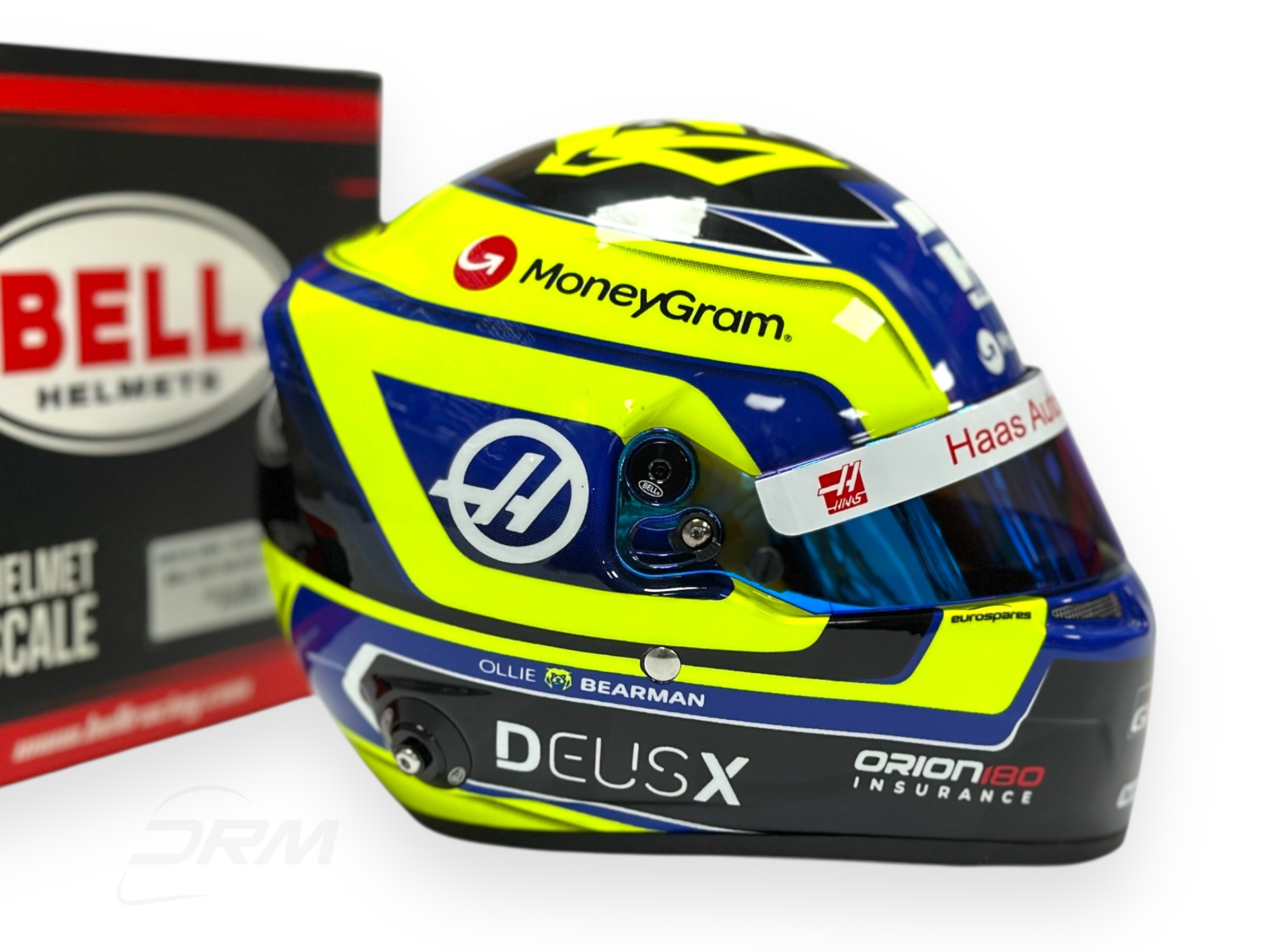 Oliver Bearman helmet