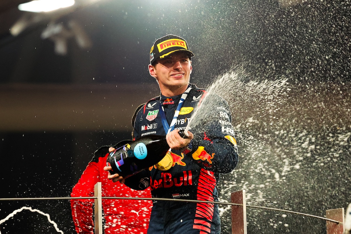 Max Verstappen podium